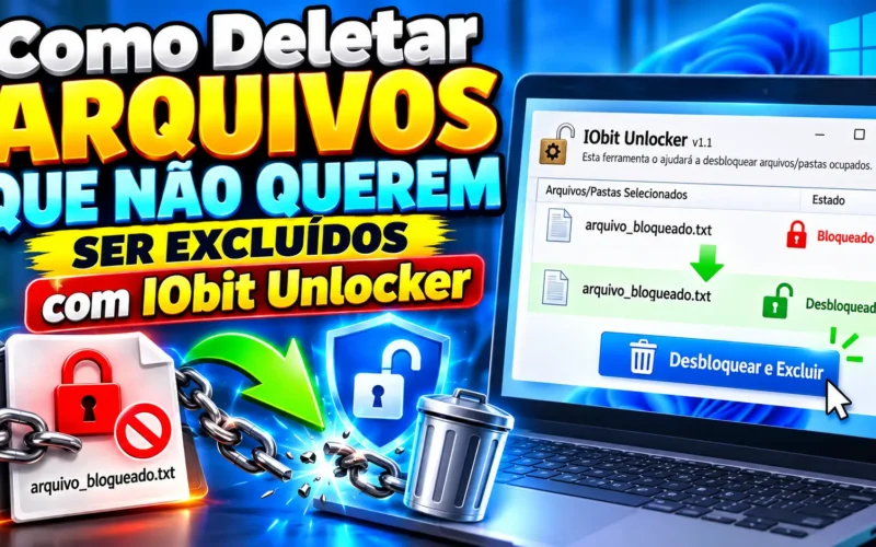 Como deletar arquivos que não querem ser excluídos / Mais Tutoriais