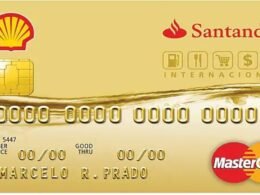 Cartão Shell Santander Internacional / www.maistutoriais.com.br