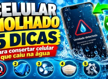 Dicas para celular molhado / MAIS TUTORIAIS