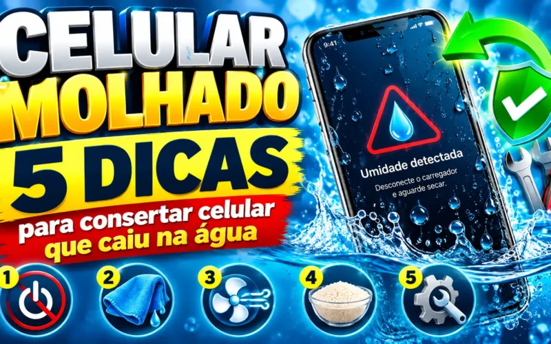 Dicas para celular molhado / MAIS TUTORIAIS