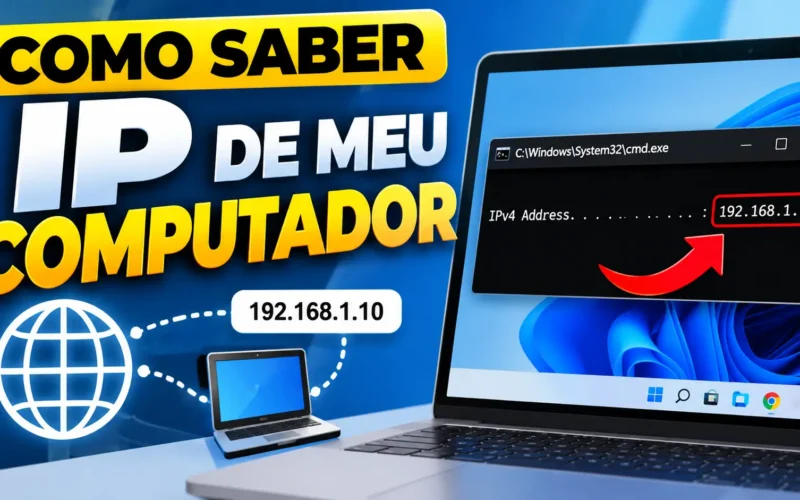 Como saber IP de meu computador / Mais Tutoriais / site Mais Tutoriais