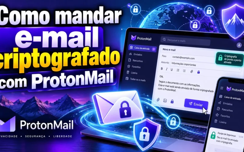 Como mandar e-mail criptografado com ProtonMail / Mais Tutoriais / Blog Mais Tutoriais