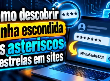 Como descobrir senha escondida nos asteriscos ou estrelas em sites / Mais Tutoriais
