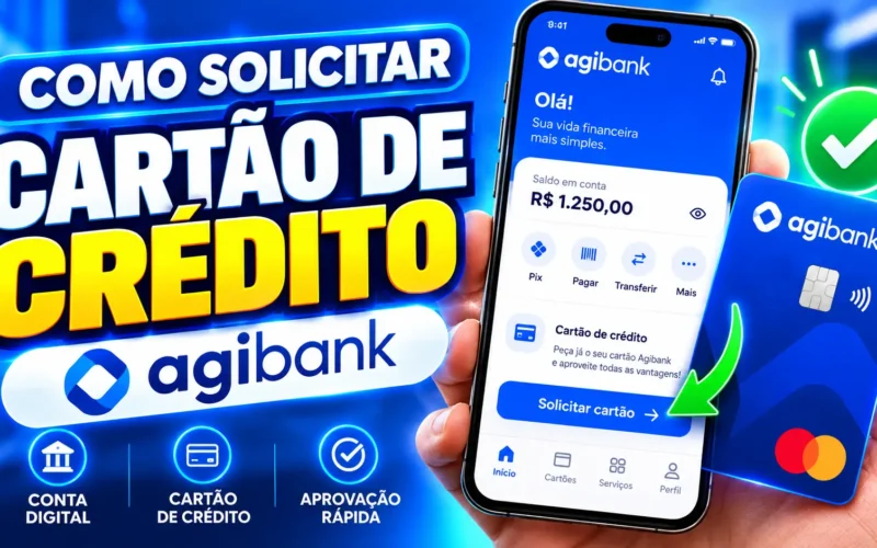 Solicitar Cartão de crédito Agibank / Site Mais Tutoriais