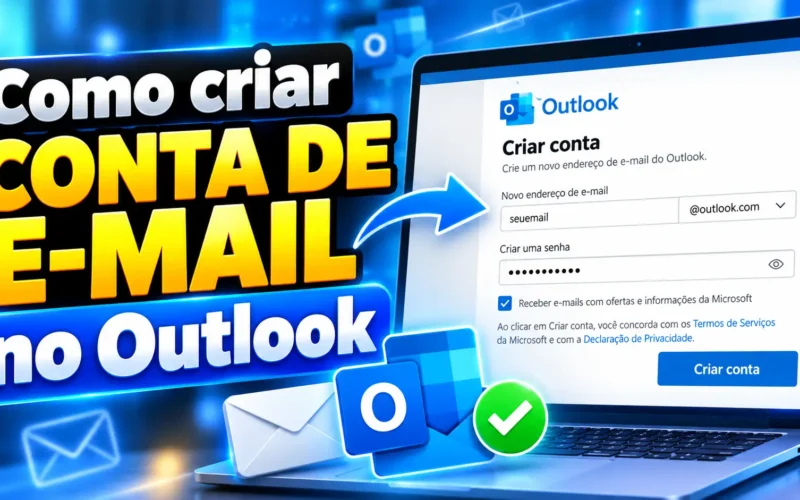 Como criar conta de e-mail no Outlook / Site Mais Tutoriais