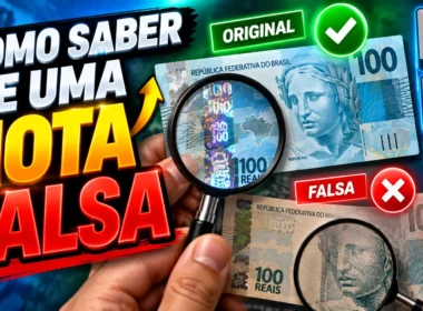 Como saber se nota é falsa / Site Mais Tutoriais