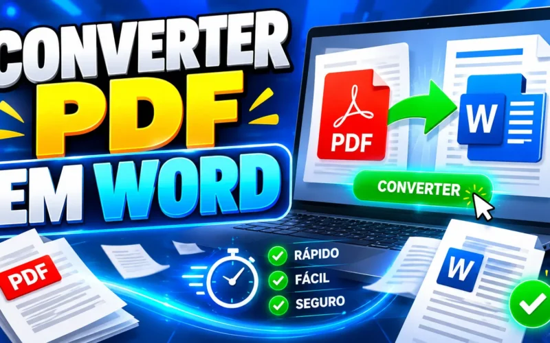Converter PDF em Word / Site Mais Tutoriais