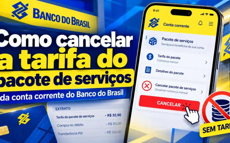 Como cancelar a tarifa do pacote de serviços da conta corrente do Banco do Brasil / Mais Tutoriais / MAIS TUTORIAIS