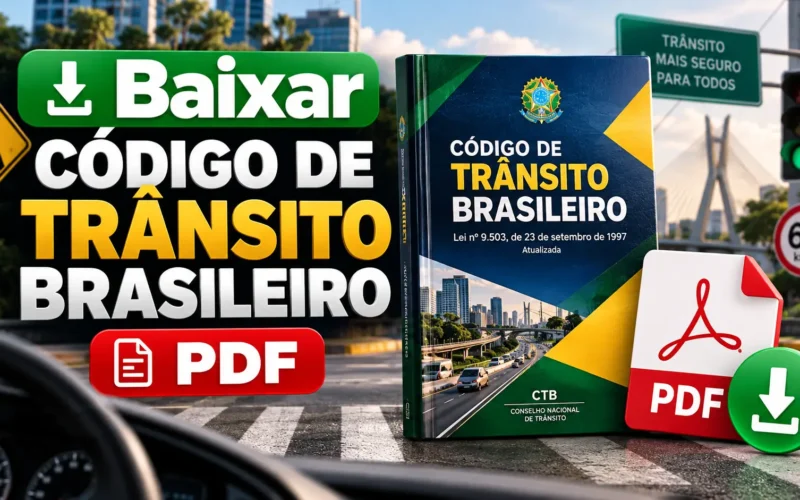 Baixar Código de Trânsito Brasileiro PDF Atualizado / Mais Tutoriais