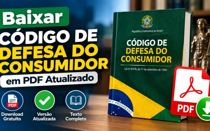 Baixar Código de Defesa do Consumidor em PDF Atualizado / Mais Tutoriais