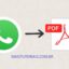 Como salvar conversas do WhatsApp como PDF – maistutoriais.com.br