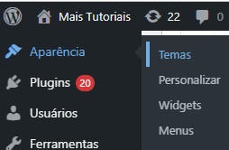 Como mudar nome de tema WordPress / Mais Tutoriais