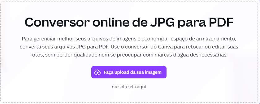 Como converter JPG em PDF no Canva online / Mais Tutoriais