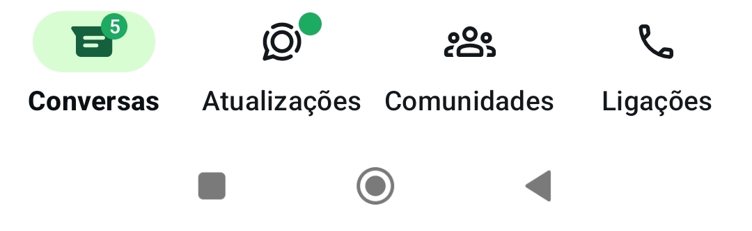 áudio no status do WhatsApp / aba atualizações do WhatsApp / Mais Tutoriais