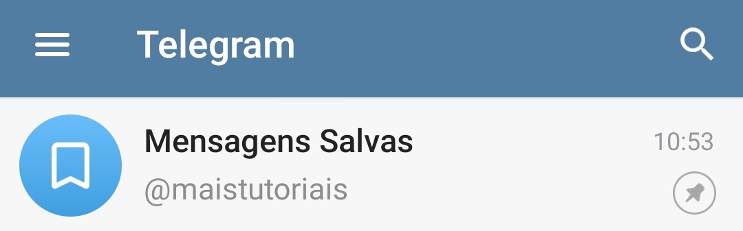 Menu Configurações no Telegram / Mais Tutoriais