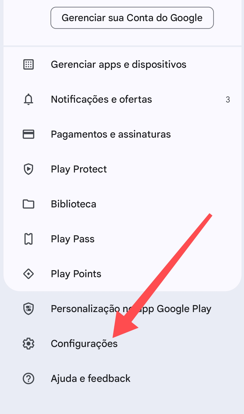 Configurações da Play Store / Mais Tutoriais