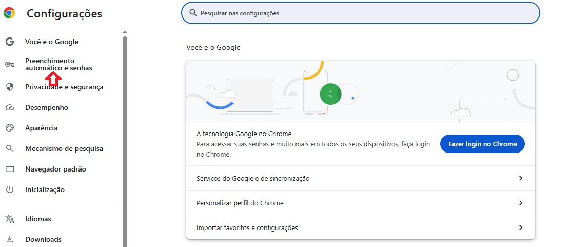 Preenchimento automático e senhas Google Chrome / Mais Tutoriais