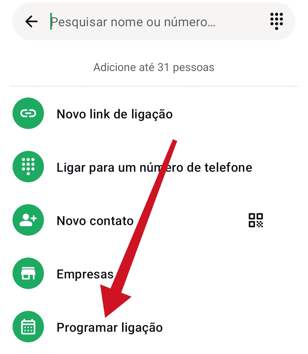 Programar ligação WhatsApp / Mais Tutoriais