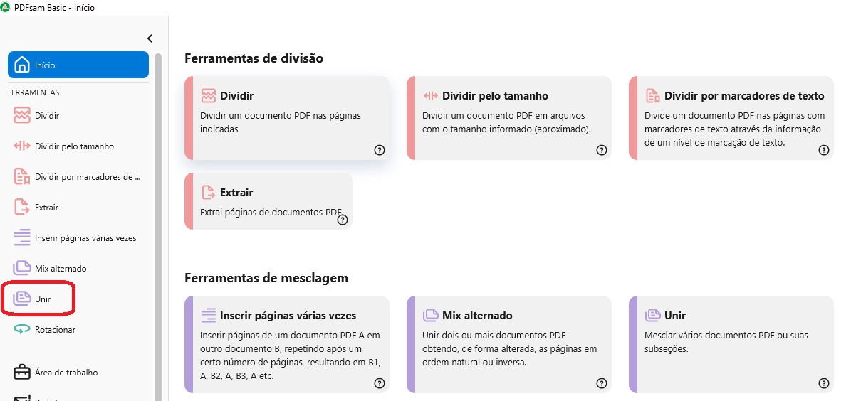 Como unir arquivos PDF / PDFsam / Mais Tutorials