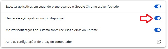 Desativar aceleração de hardware / Google / Mais Tutoriais
