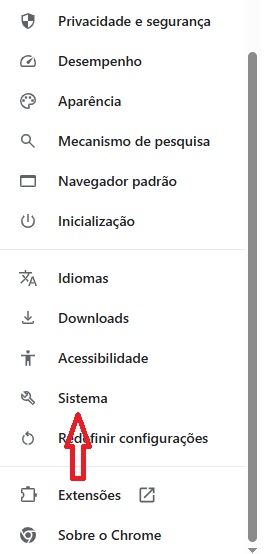 Sistema / Chrome / Mais Tutoriais