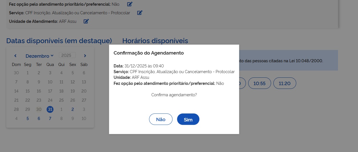 Agendar data e hora para atendimento na Receita Federal / MAIS TUTORIAIS