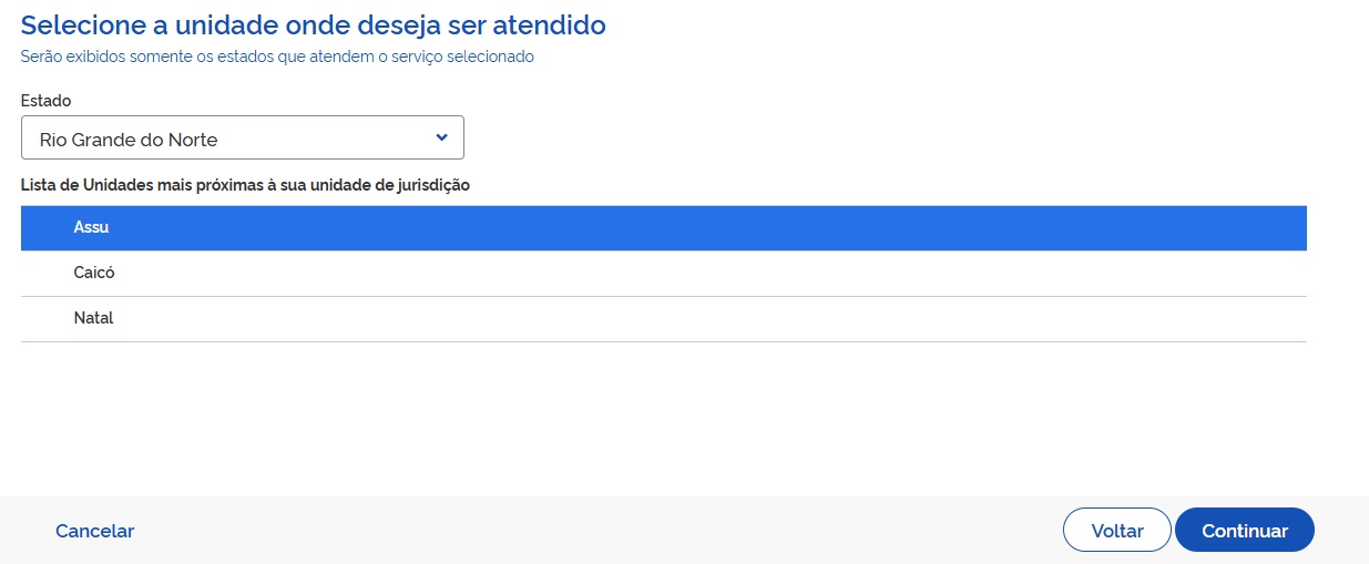 Escolha Unidade de Atendimento da Receita Federal / MAIS TUTORIAIS