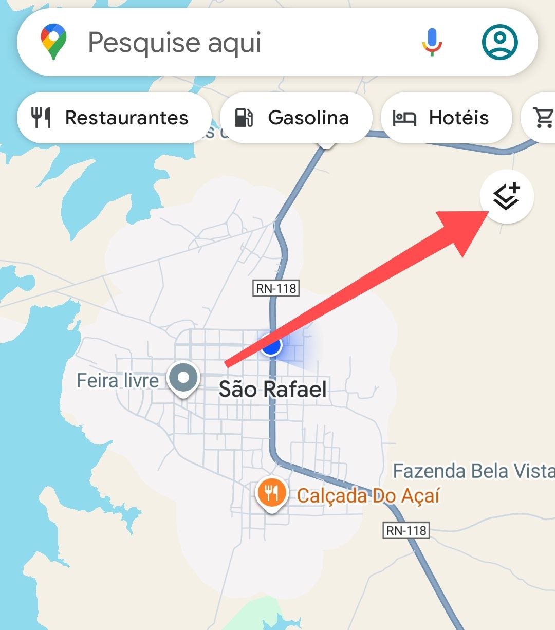 Camadas no Google Maps pelo Celular / Mais Tutoriais