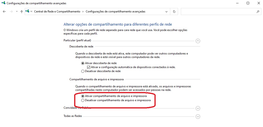 Ativar compartilhamento de arquivo e impressora / Mais Tutoriais