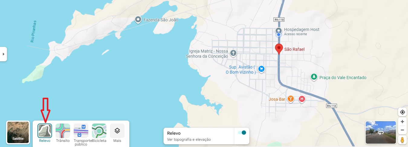 Relevo no Google Maps / Mais Tutoriais / MaisTutoriais / @maistutoriais 