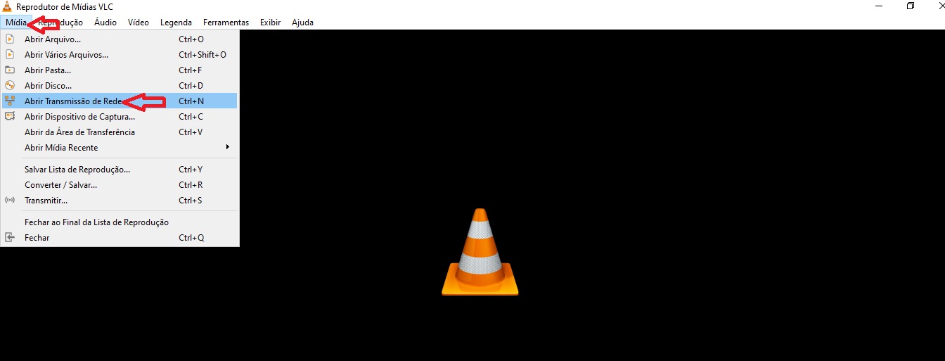 Transmissão de rede VLC / Mais Tutoriais