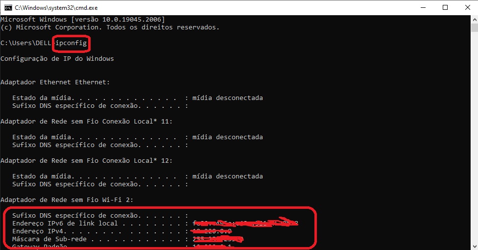 Descobrir IP de computador / MAIS TUTORIAIS