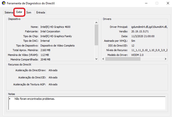 Encontrar informações da placa de vídeo do computador / MAISTUTORIAIS