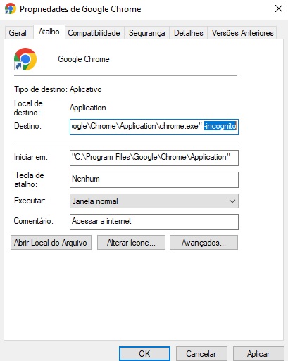 Como sempre iniciar o Chrome no modo de navegação anônima / Mais Tutoriais / MAISTUTORIAIS