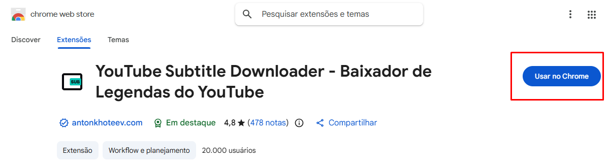 YouTube Subtitle Downloader - Baixador de Legendas do YouTube / Mais Tutoriais