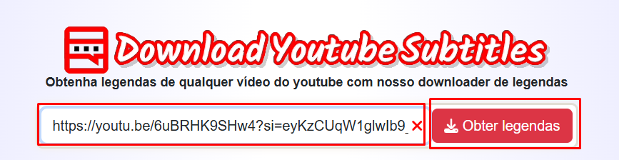Obter legendas do YouTube / MAISTUTORIAIS / MAIS TUTORIAIS