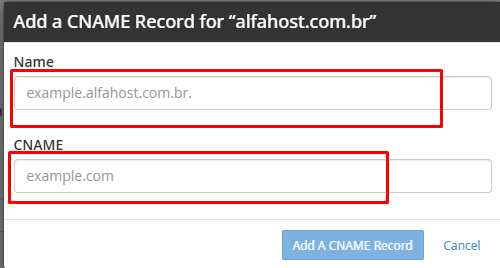 Salvar-CNAME-cPanel
