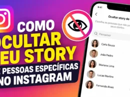 Como Ocultar seu Story de Pessoas Específicas no Instagram / MAIS TUTORIAIS / @maistutoriais