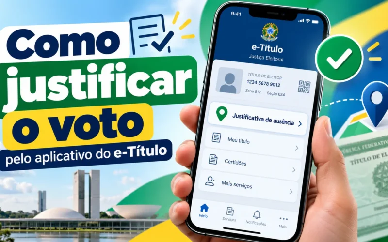 Como Justificar o Voto pelo Aplicativo e-Título / Mais Tutoriais / maistutoriais.com.br/ Como justificar voto eleições / MAIS TUTORIAIS