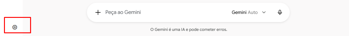 Configurações do Gemini / Tirar marca d'água do Gemini / MAISTUTORIAIS