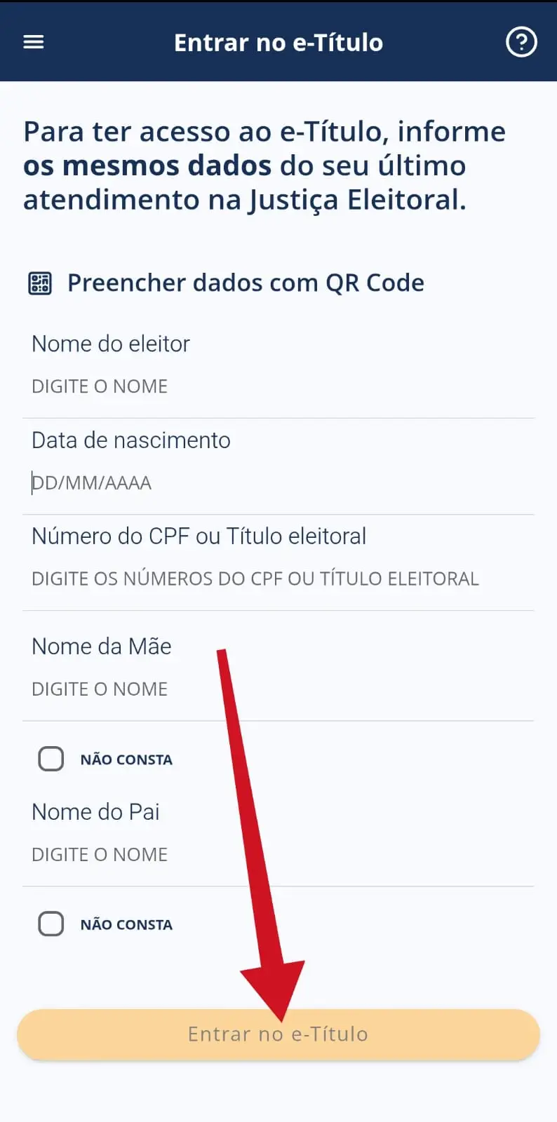 Preencher dados no e-Título / Mais Tutoriais